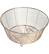Metal Colander,Fruit Basket Strainer,304 Stainless Steel Colander Metal Stainless Steel Colander ...