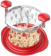 AveFare Chicken Shredder, Pro Chicken Breast Shredder Tool Twist with Clear Cover, Large Meat Shr...