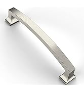 Asidrama 10 Pack 5 Inch(128mm) Hole Centers Kitchen Cabinet Handles, Brushed Satin Nickel Cabinet...
