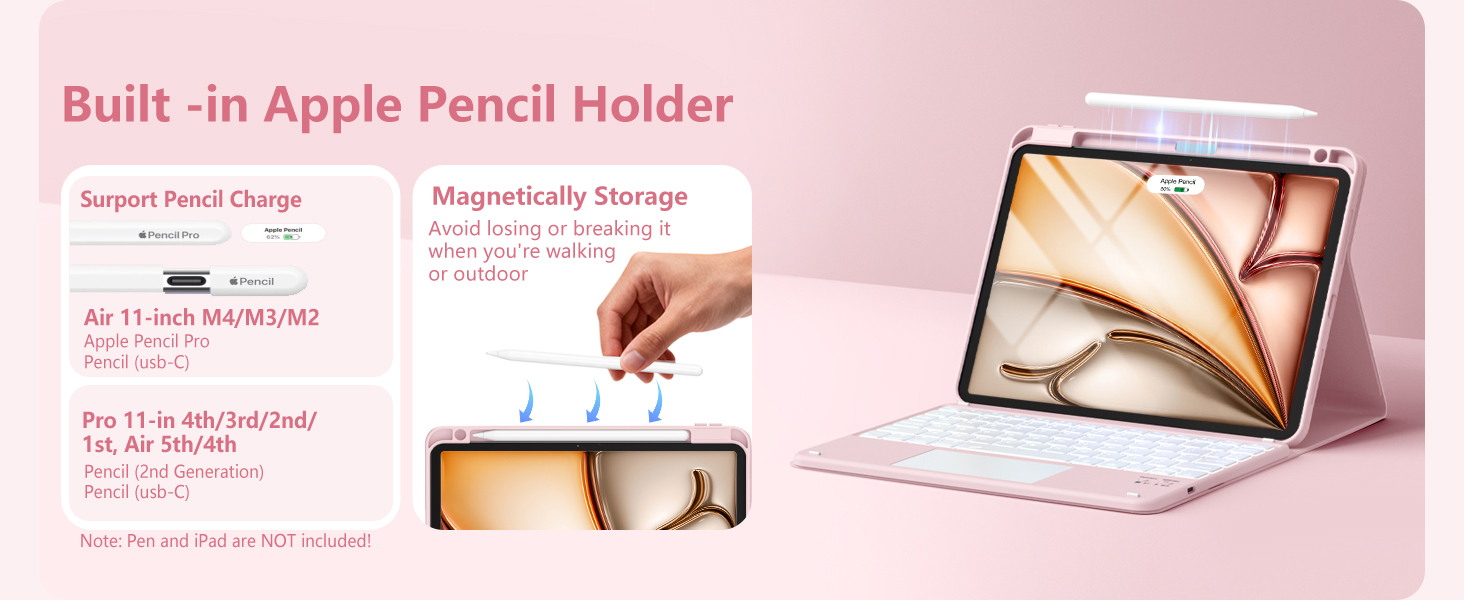 ipad air 4th generation case with keyboard