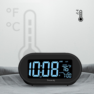 temperature display