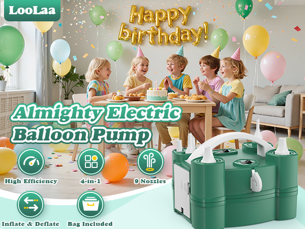 Banner LooLaa Balloon Pump