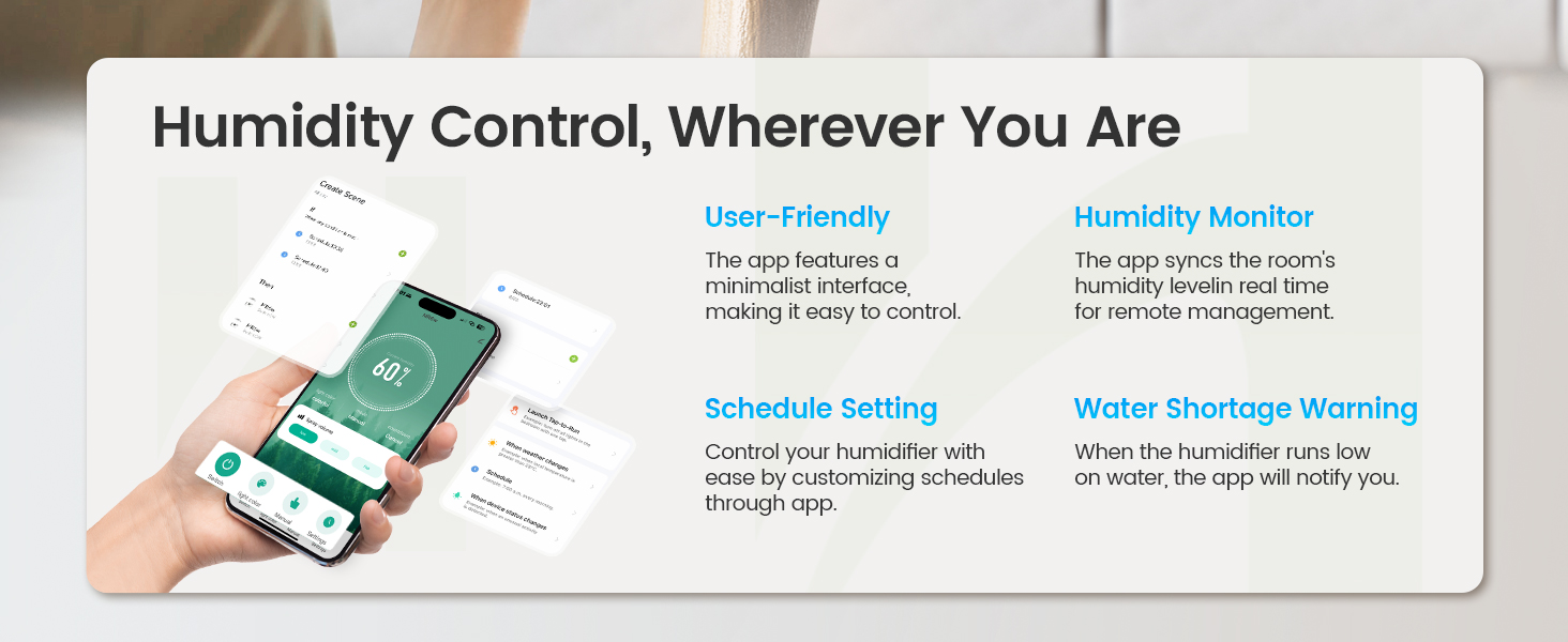 Humidity Control, Wherever You Are