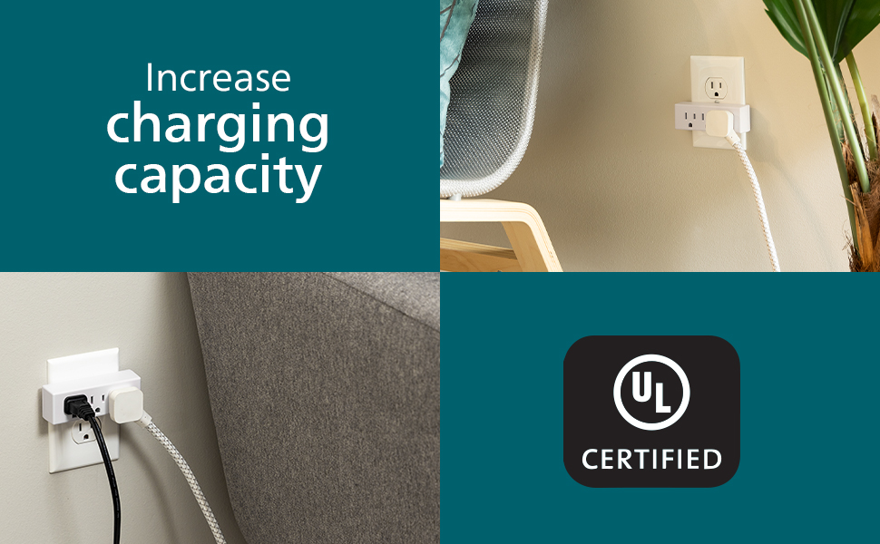 Increase charging capacity and UL certified
