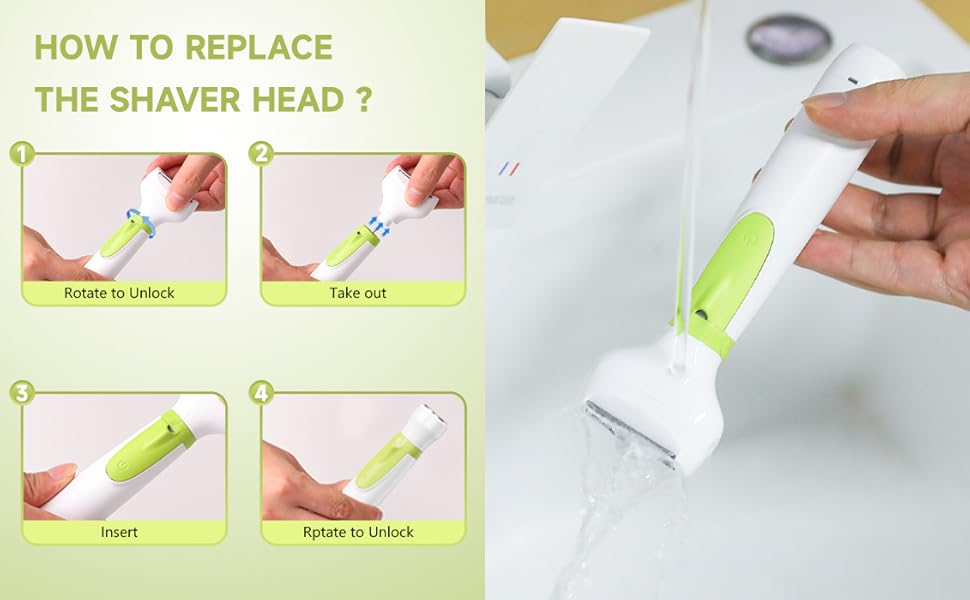 Rechargeable Personal Trimmer Groomer for Body Hair