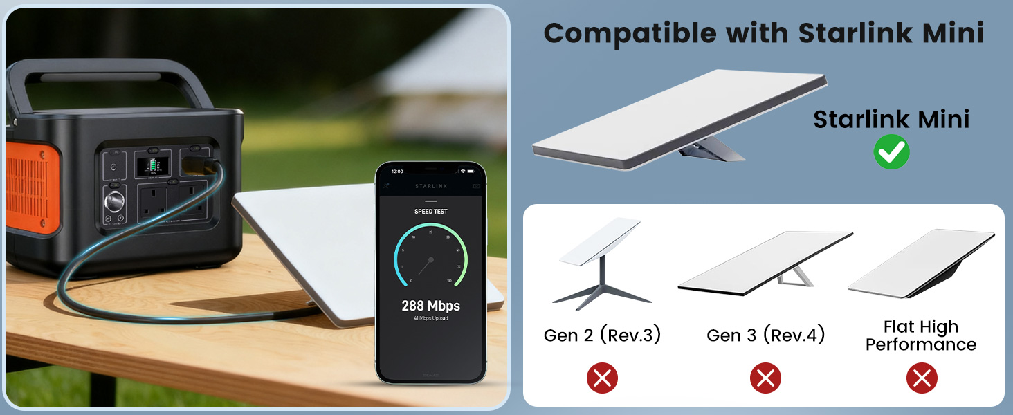 starlink mini usb c cable