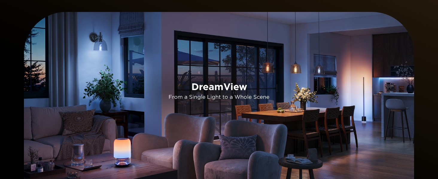 Govee smart edison bulbs ST19 bulb dreamview