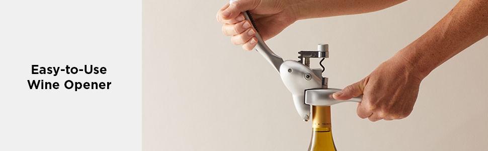 Easy-to-use wine opener