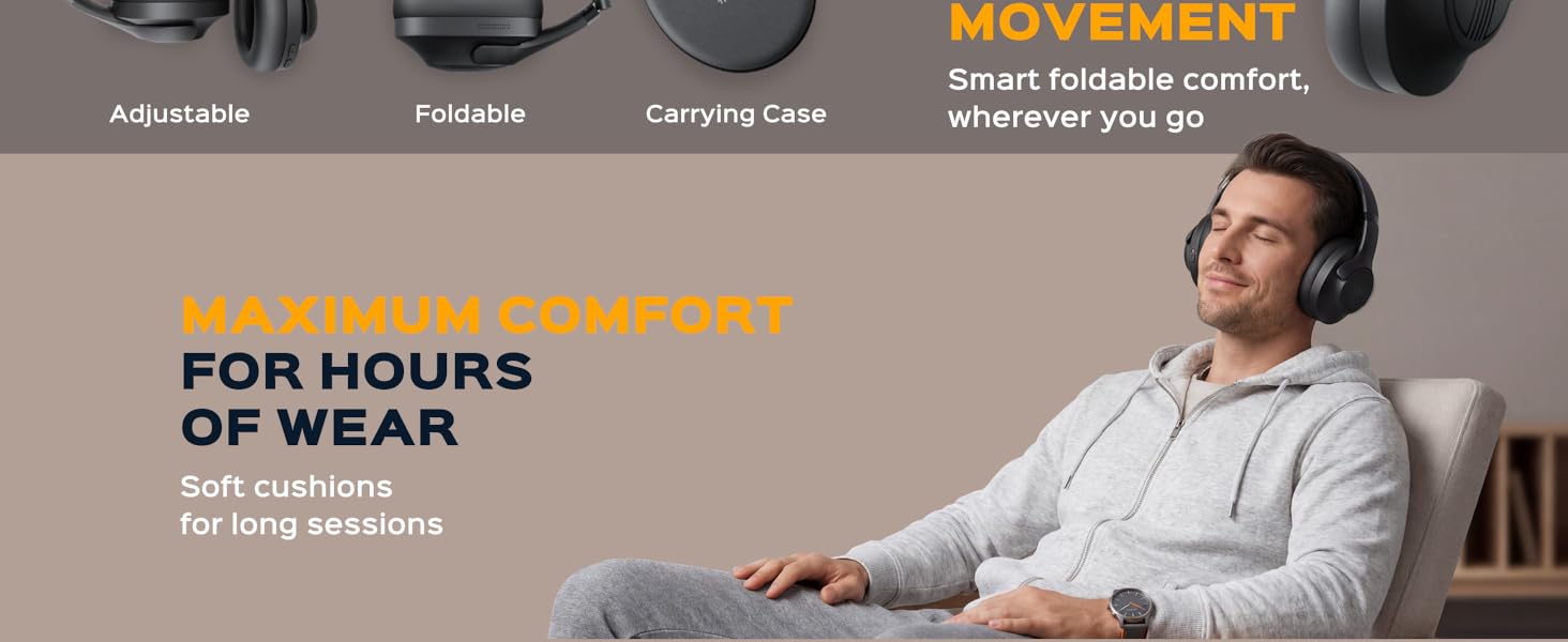 Maximum comfort for hours of wear