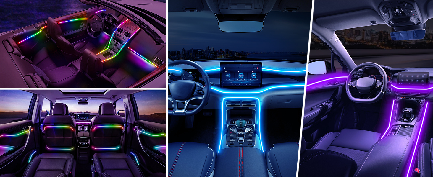 rgb car lights