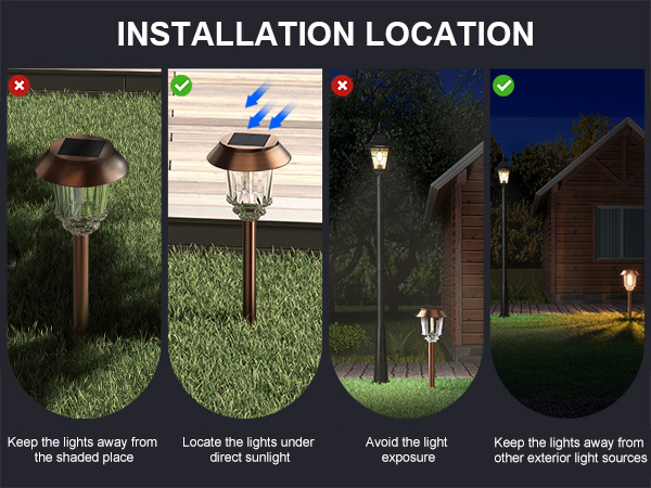 Solar garden lights