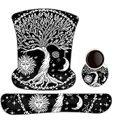 Keyboard Wrist Rest Mouse Pad Support, ToLuLu Gel Ergonomic Mouse Pads for Computer Laptop PC, Co...