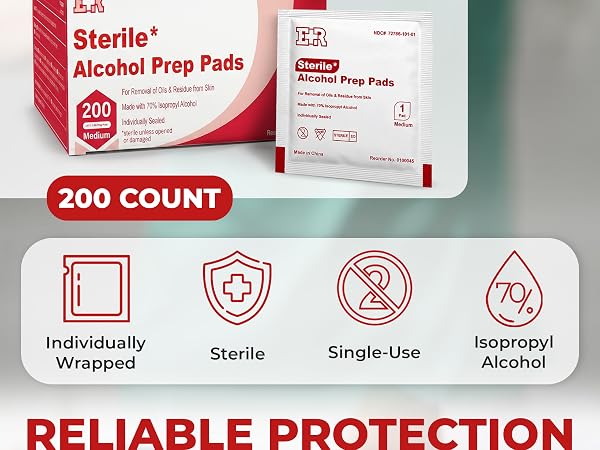 Isopropyl Alcohol Wipes