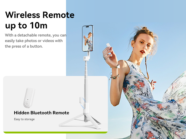 ULANZI 54'' Magnetic Selfie Stick Tripod Pro, All-in-One Phone Tripod w Magnetic Phone Holder 