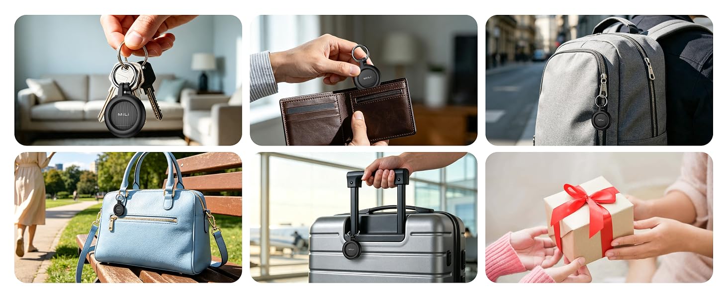 MiLi Air Tracker Tags for iOS and Android