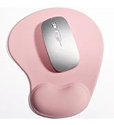 JYWYBF Ergonomic Mouse Pad with Wrist Rest, Gel Wrist Support Mousepad, Pain Relief Laptop Comput...