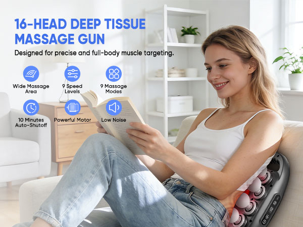 16 head massager, massager