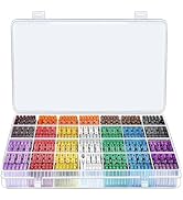 SLRONGPOWLR 300Pcs Zinc Alloy Car Fuse Assortment Kit, Automotive Standard Auto Micro Mini Blade ...