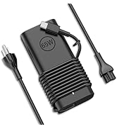 Slim 65W USB Type C Laptop Charger Compatible with Dell Computer, Latitude 5420 5430 5440 5450 55...