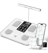 Arboleaf Scale for Body Weight, Smart Scale with BMI, Body Fat, Muscle Mass, 26 Metrics Full Body...
