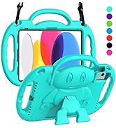 SUPLIK iPad 10th Generation 10.9 inch 2022 Case for Kids, iPad Air 5th/4th Gen Case with Shoulder...