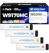 W9170MC W9171MC W9172MC W9173MC Toner Cartridge Set 4-Pack Compatible Replacement for HP Color La...
