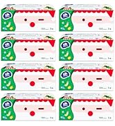 Vinda 3-Ply Ultra Care Facial Tissues, Cute style,8 Flat Boxes,130 Count Each Box