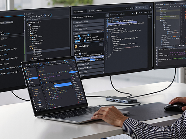 usb c docking station 2 monitors adapter hdmi adapter computer dock usb-c adapter with hdmi monitor
