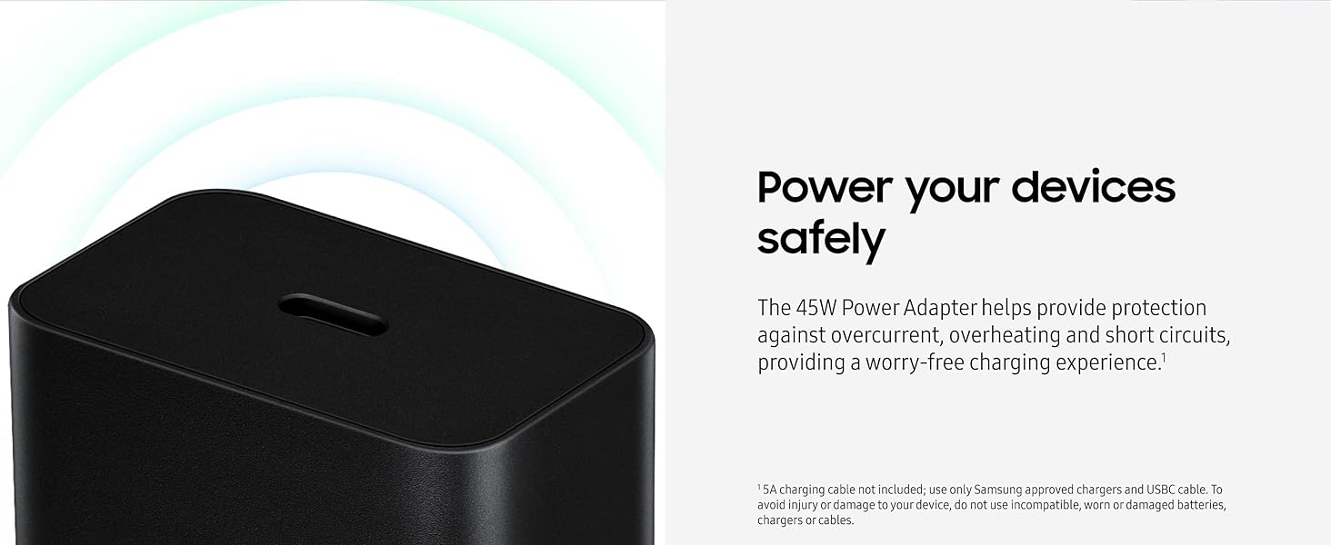 Samsung 45W Power Adapter w/o Cable