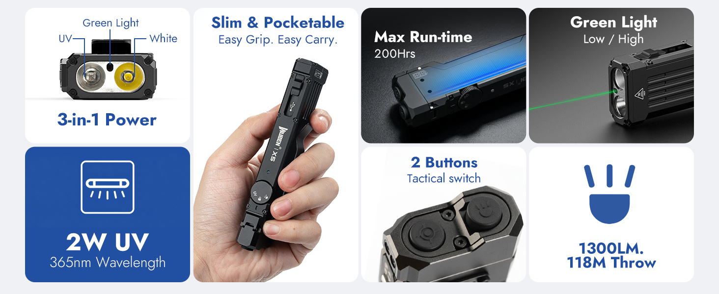 Multi-Funtional Flashlight