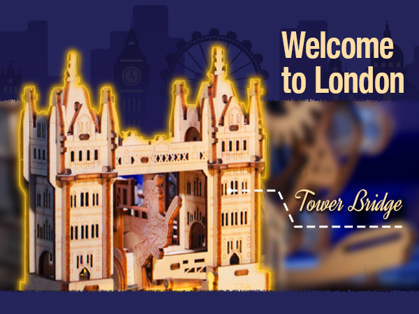 ROKR 3D WOODEN PUZZLE