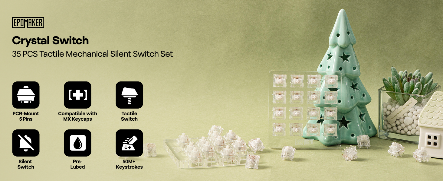 EPOMAKER Crystal Switch