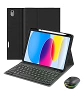 MERSATM Keyboard Case for iPad (A16) 11th gen 2025 11 inch, 10th Generation 2022 10.9 inch Case w...