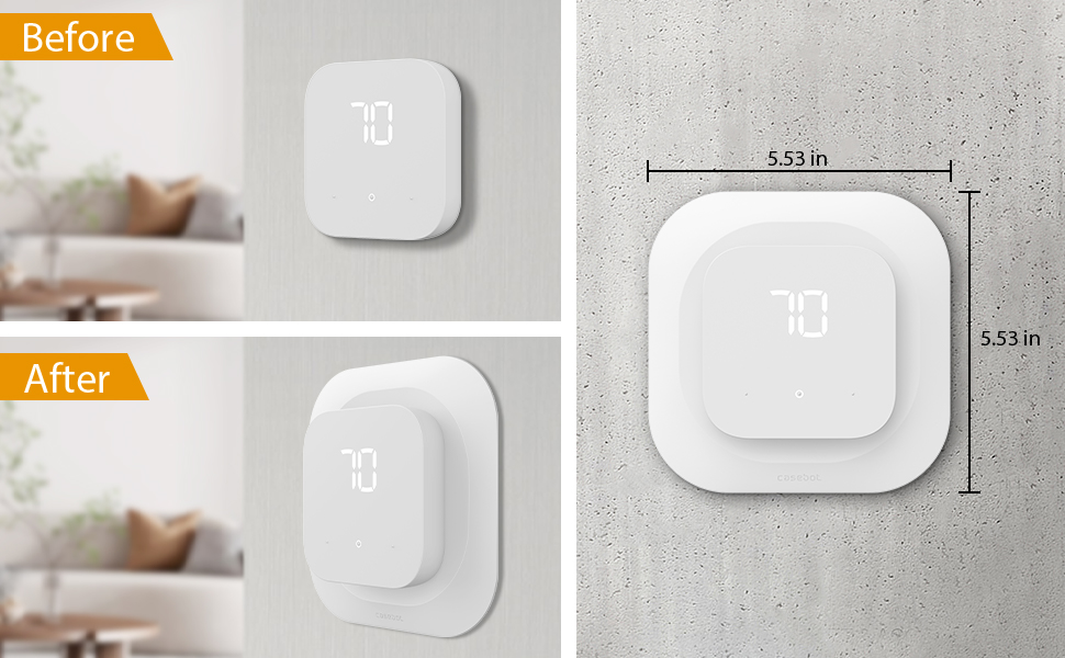 Smart Thermostat 2021 Practical and Stylish Decoration Bracket Mount