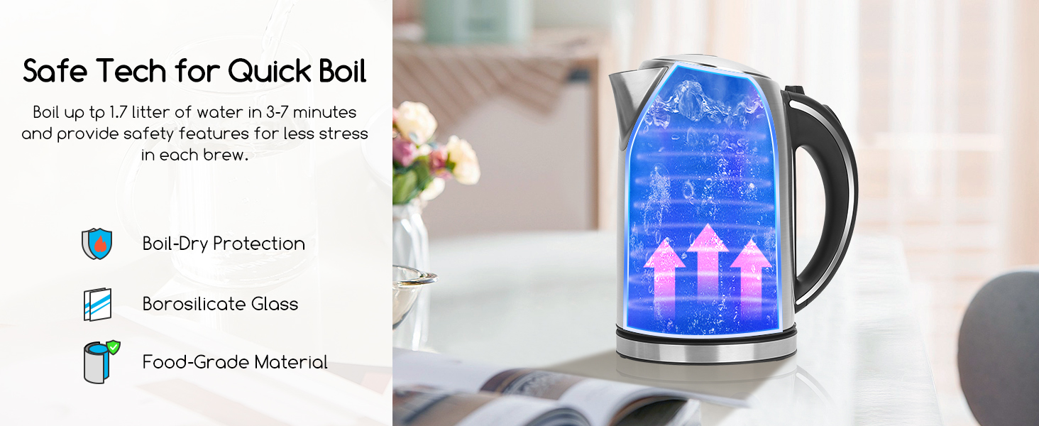 1100 watts kettle electric