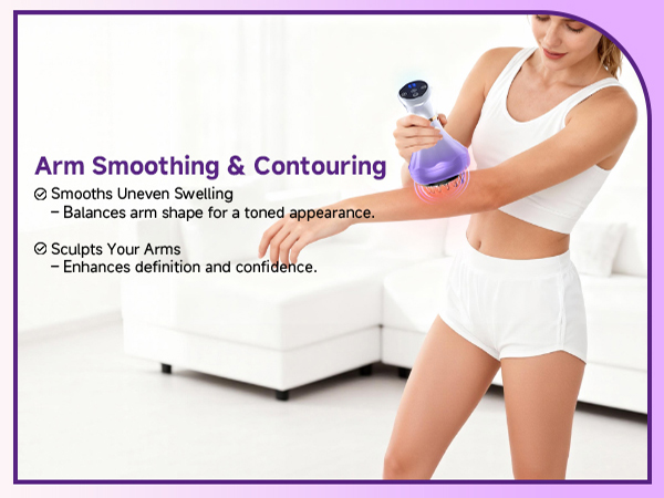 Lymphatic Drainage Massager, Anti Cellulite Massage Tool