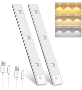 Pak Under Cabinet Lights, Rechargeable Motion Sensor Light Indoor, Wireless Under Counter Lights,...