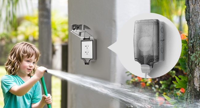 20 amp gfci outlet white