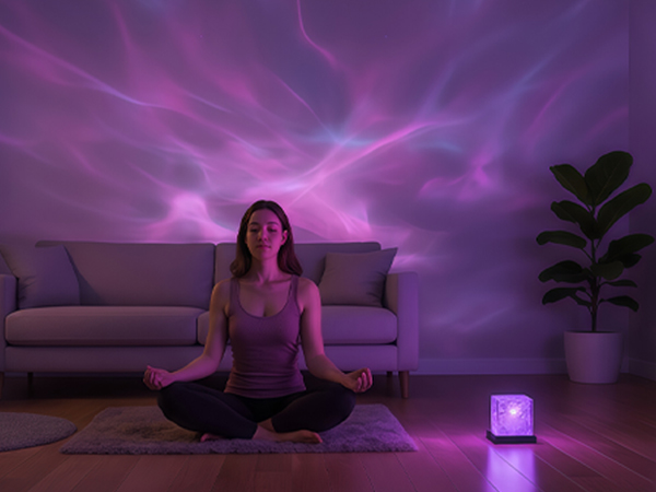 shower lights for relaxing spa