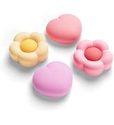 GeekShare Silicone Joycon Thumb Grip Caps Compatible with Nintendo Switch 2, Soft Joystick Cover ...