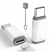 2 Pack Lightning to USB C Adapter for iPhone 15/16/16 Pro Max/Plus,Samsung S24,Support Charging &amp;...