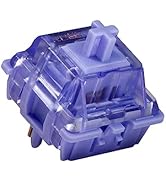 Tugeta Gateron CJ Mechanical Keyboard Switches 5 pin Linear Pre Lubed Blue Switches CJ Translucen...