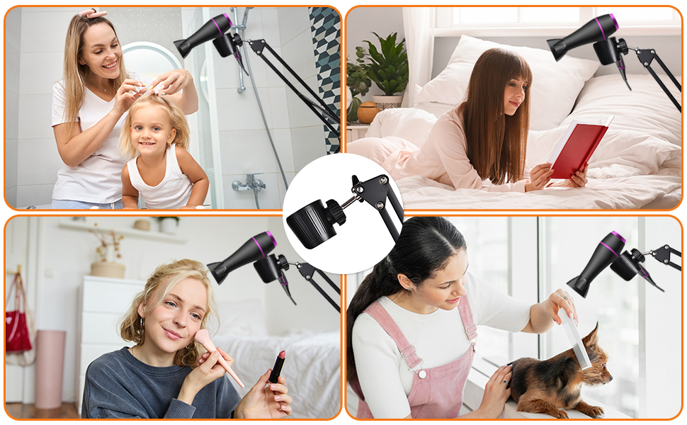 Hair Dryer Clamp Stand
