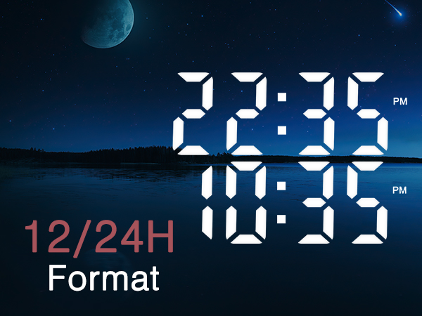 Projection Alarm Clock for Bedroom