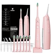 2-1 Oral Clean Kit- Water Dental flosser &amp; Electric Toothbrush Combo- Brushing &amp; Flossing- for Te...