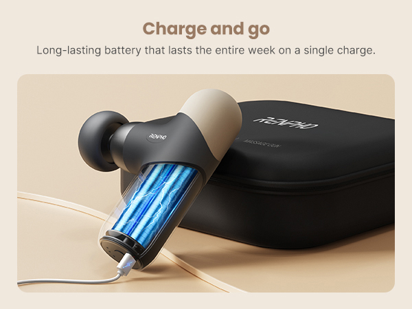 mini massager gun with long-lasting battery