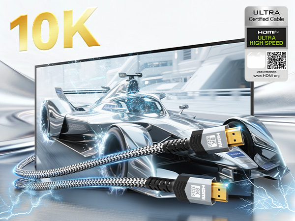 hdmi 2.1 certified–true 48gbps stability