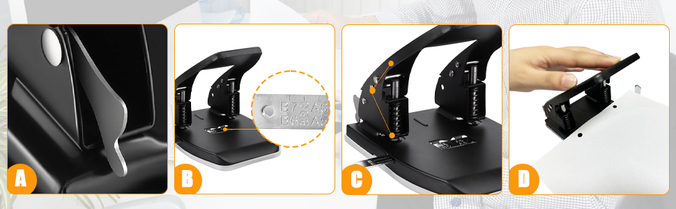 Hole Punchers for File Folder