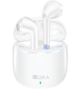1 Hora Wireless Earbuds Bluetooth 5.3 Headphones Deep Bass in-Ear Earphones Premium Sound with Mi...