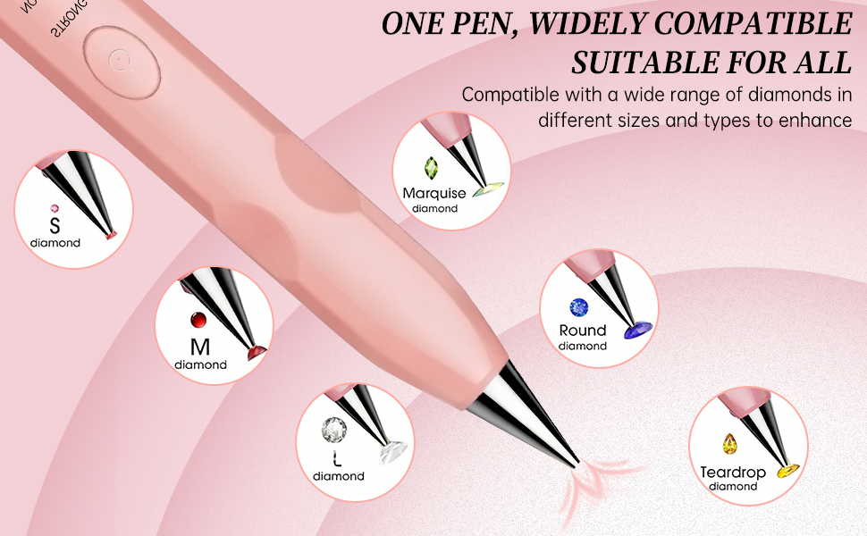 electric diamond art pen